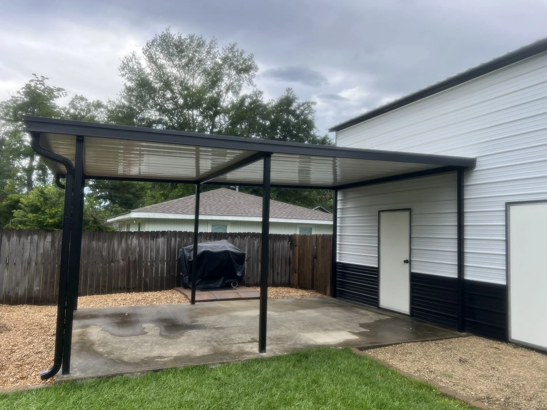 Patio Covers in Denham Springs, LA and Surrounding Areas | Roofs Restored project completed by Roofs Restored in South Louisiana