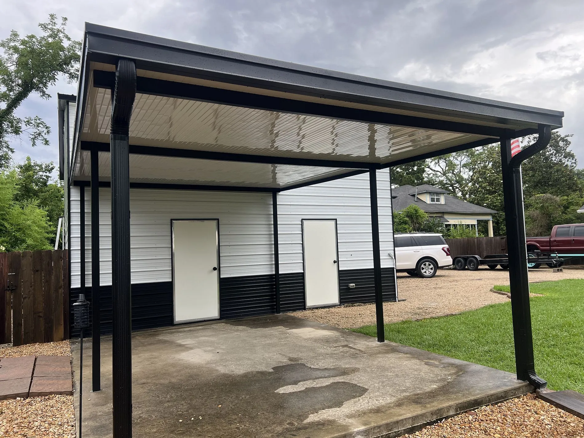 Patio Covers in Denham Springs, LA and Surrounding Areas | Roofs Restored project completed by Roofs Restored in South Louisiana
