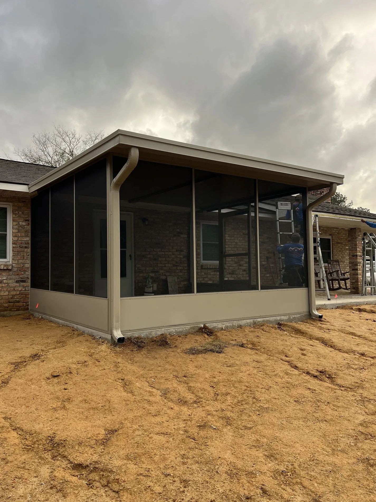 Screen Room Installations and Repairs | Roofs Restored | South Louisiana project completed by Roofs Restored in South Louisiana