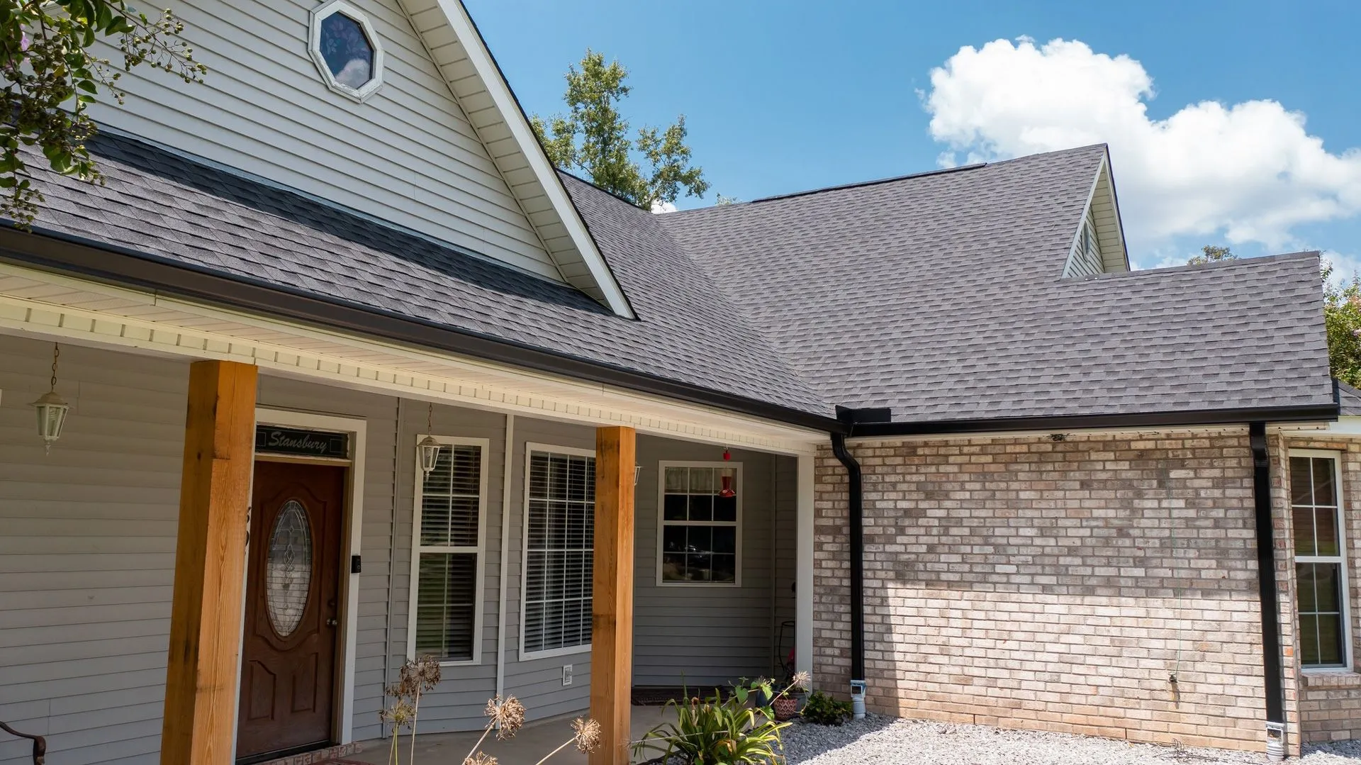 Seamless Gutters in Denham Springs, LA and Surrounding Areas | Roofs Restored project completed by Roofs Restored in South Louisiana